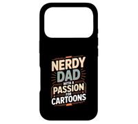 Custodia per iPhone 17 Pro Nerd Papà Con Una Passione Per Cartoni Animati Anime Fan