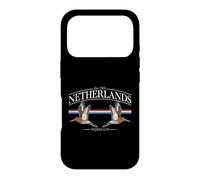 Custodia per iPhone 17 Pro Netherlands Black-tailed godwit Vintage Dutch Souvenir