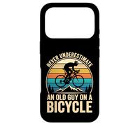 Custodia per iPhone 17 Pro Never Underestimate An Old Guy On A Bicycle Bici