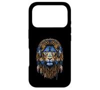 Custodia per iPhone 17 Pro Nicaraguan Lion Cuffie Reggae Dreadlocks