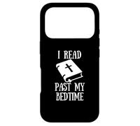 Custodia per iPhone 17 Pro Night-Time Bible Reader I Read Past My Bedtime Prayer
