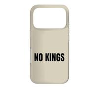 Custodia per iPhone 17 Pro No Kings Niente Re Protesta Democrazia Messaggio