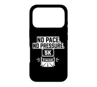 Custodia per iPhone 17 Pro No Pace No Pressure 5K Finish frase corsa 5 km
