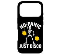 Custodia per iPhone 17 Pro No Panic Just Disco Funny Skeleton Dancing Goth Emo Funny