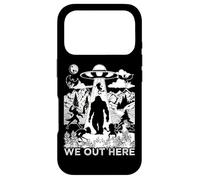 Custodia per iPhone 17 Pro Noi Fuori Qui America Mostri Bigfoot Mothman Criptidi Locali