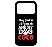 Custodia per iPhone 17 Pro Nome Cane Coco Life Is Better With My Dog Named Coco