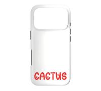 Custodia per iPhone 17 Pro Nome gatto Cactus Regali All I Need Is Coffee Cat Named Cactus