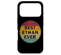 Custodia per iPhone 17 Pro Nome personalizzato Ethan I love Ethan Retro stile vintage