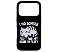 Custodia per iPhone 17 Pro Non combatto più per il mio diritto di festeggiare gli amanti dei gatti