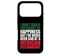 Custodia per iPhone 17 Pro Non conosco il segreto della felicità Cibo Ristorante messicano