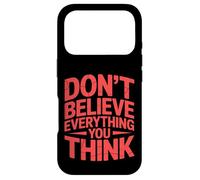 Custodia per iPhone 17 Pro Non credere a tutto ciò che pensi in psicologia