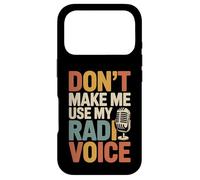 Custodia per iPhone 17 Pro Non farmi usare la mia voce radio