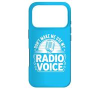 Custodia per iPhone 17 Pro Non farmi usare la mia voce radiofonica retrò