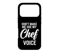 Custodia per iPhone 17 Pro Non farmi usare la voce dello chef
