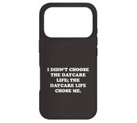 Custodia per iPhone 17 Pro NON HO SCELTO LA VITA DAYCARE per gli insegnanti