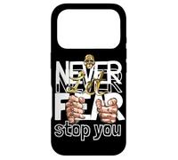 Custodia per iPhone 17 Pro Non lasciare che la paura ti fermi streetwear