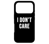 Custodia per iPhone 17 Pro Non mi importa