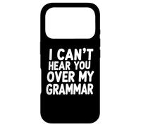 Custodia per iPhone 17 Pro Non riesco a sentirti sul mio umorismo da insegnante di grammatica