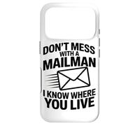 Custodia per iPhone 17 Pro Non Scherzare Con Il Postino So Dove Vivi Postal