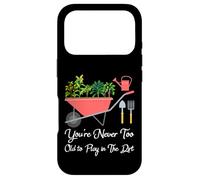 Custodia per iPhone 17 Pro Non sei mai troppo vecchio per giocare nella sporcizia Giardinaggio vegetale