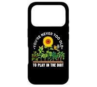Custodia per iPhone 17 Pro Non sei mai troppo vecchio per giocare nelle verdure agricole sporche