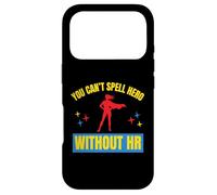 Custodia per iPhone 17 Pro Non si può scrivere eroe senza HR divertente HR collega donna
