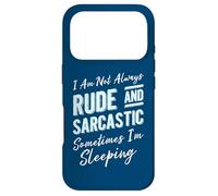 Custodia per iPhone 17 Pro Non sono sempre scortese e sarcastico a volte dormo