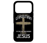 Custodia per iPhone 17 Pro Non sono un cristiano prefetto Sono colui che conosce Gesù