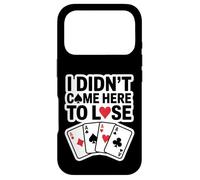 Custodia per iPhone 17 Pro Non sono venuto qui per perdere il poker