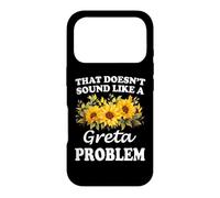 Custodia per iPhone 17 Pro Non suona come una ragazza di girasole con problemi di Greta