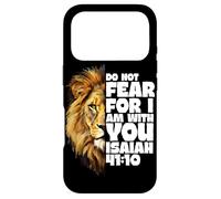 Custodia per iPhone 17 Pro Non temere per io sono con te Isaia 41:10 Leone di Giuda