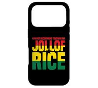 Custodia per iPhone 17 Pro Non Toccare Il Mio Jollof Rice Messaggio