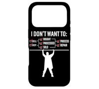 Custodia per iPhone 17 Pro Non voglio vendere comprato elaborato venduto Processo Repai