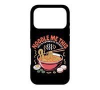 Custodia per iPhone 17 Pro Noodle me this: why is happiness so steamy? Cute Ramen