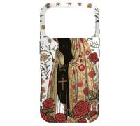 Custodia per iPhone 17 Pro Nostra Signora di Fatima con Rosario, Cattolici, Cristiani