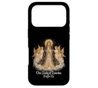 Custodia per iPhone 17 Pro Nostra Signora di Lourdes Santa Bernadette Angeli Maria Cattolica