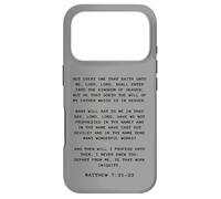 Custodia per iPhone 17 Pro Not Every One That Saith LORD, LORD Shall... Matthew 7:21-23