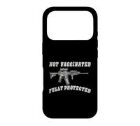 Custodia per iPhone 17 Pro Not Vaccinated Fully Protected Second Amendment