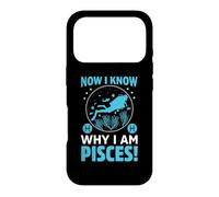 Custodia per iPhone 17 Pro Now I known Why I Am Pisces Scuba Dive Diver Diving