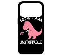 Custodia per iPhone 17 Pro Now I'm Unstoppable - Funny T-Rex Dinosaur