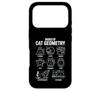 Custodia per iPhone 17 Pro Nozioni di base della geometria del gatto Insegnante di matematica di ritorno