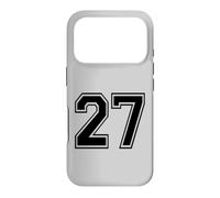 Custodia per iPhone 17 Pro Numero Venti Sette #27 Uniforme Squadra Sportiva Compleanno 27