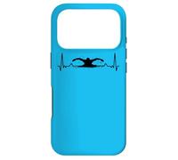 Custodia per iPhone 17 Pro Nuotatore Nuoto Cardiogram Nuotare