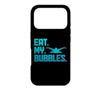 Custodia per iPhone 17 Pro Nuoto Mangia le Mie Bolle Divertente Nuotatore Nuot