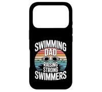 Custodia per iPhone 17 Pro Nuoto Papà Allevare Nuotatori Forti Nuotare Team Padre
