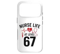 Custodia per iPhone 17 Pro Nurse Life at Level 67 Funny Medical Student 67 Meme