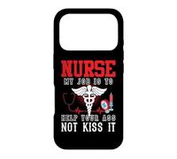 Custodia per iPhone 17 Pro Nurse My Job Is To Help Your Ass Not Kiss It Nursing Nurses