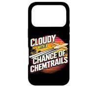 Custodia per iPhone 17 Pro Nuvoloso con la possibilità di scie chimiche divertente cospirazione