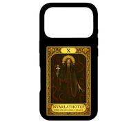 Custodia per iPhone 17 Pro Nyarlathotep il Caos Crawling Cthulhu Necronomicon Tarocchi