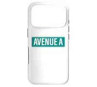 Custodia per iPhone 17 Pro NYC Street Signs Avenue Una città dell'alfabeto per uomini e donne